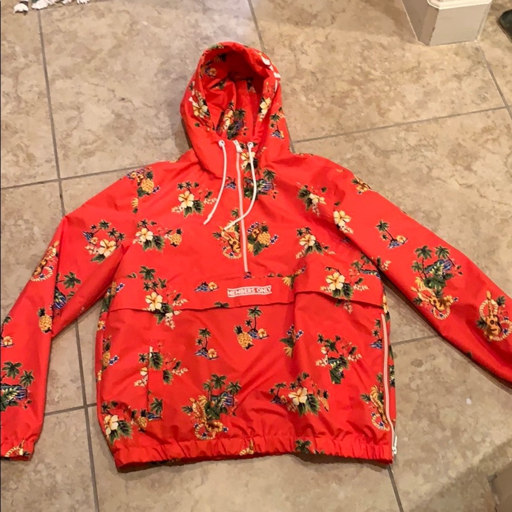 Members only.  Wind breaker
